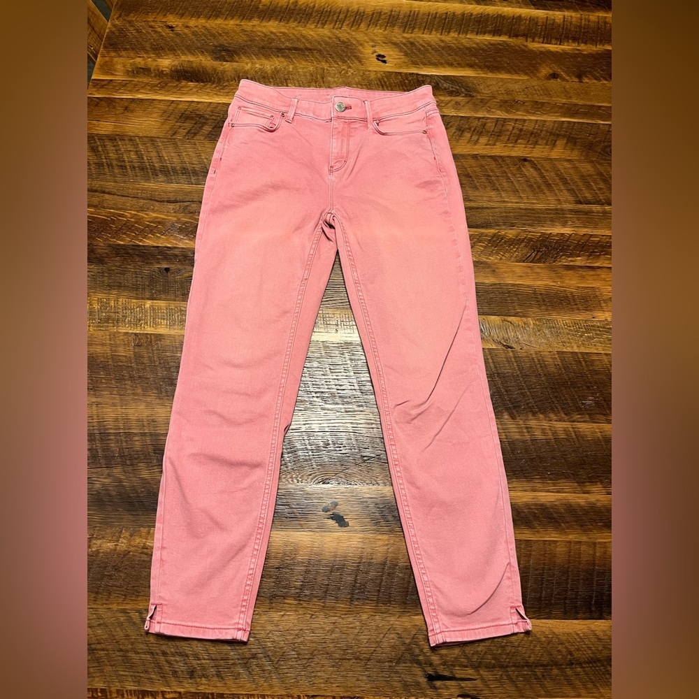 White House Black Market skinny crops sz 2 - Picture 2 of 7